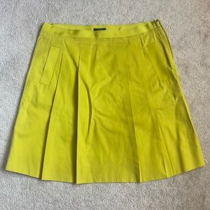 J Crew Yellow Skirt